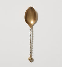 Load image into Gallery viewer, Collection of 14 Antique Sterling Silver and Vermeil Demitasse Spoons
