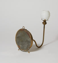 Load image into Gallery viewer, Antique Brass Traveling Oil Lamp
