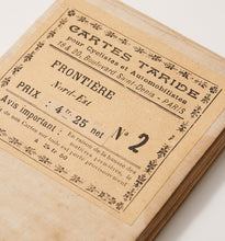Load image into Gallery viewer, Antique Carte Taride de France

