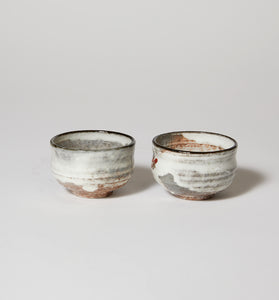 Shino Ware 1960s Sake Cups