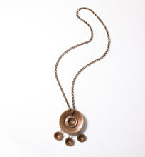 Load image into Gallery viewer, Uni David-Andersen Bronze Pendant Necklace
