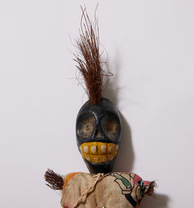 Mixed Media African American Folk Art Figurine