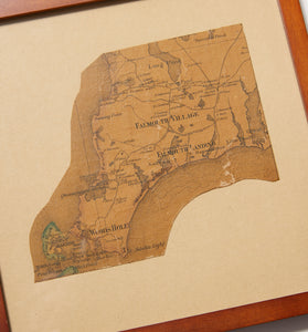 Antique Woods Hole, MA Map