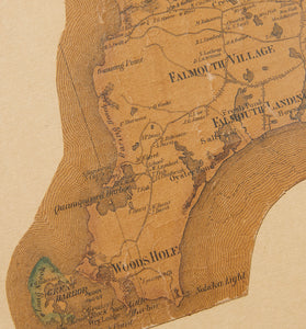 Antique Woods Hole, MA Map