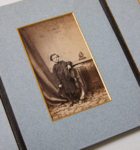 Victorian Fold Out Photograph Album