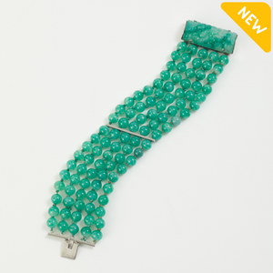 French "Peking" Glass Bracelet