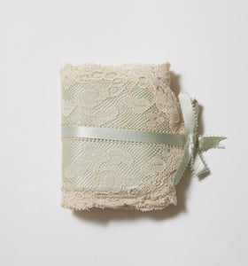 Antique Handmade Lace Photo Album