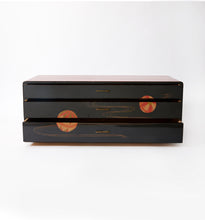 Load image into Gallery viewer, Antique Japanese Lacquer Collar Box
