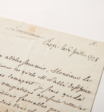 Load image into Gallery viewer, Madame du Barry Hand Signed 1788 Letter
