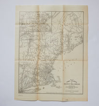 Load image into Gallery viewer, Antique I.C.S. Railroad Mail Line Maps
