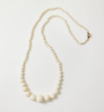 Load image into Gallery viewer, Angel Skin Coral Bead Necklace
