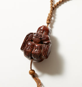 Hand Carved Antique Netsuke of a Chinese Boy