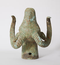 Load image into Gallery viewer, Archaic Style Bronze Ram&#39;s Head
