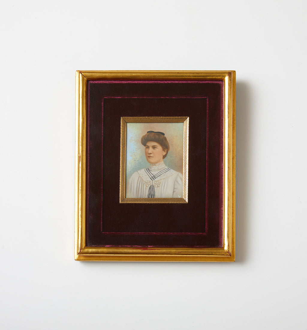 Late 19th Century Miniature Portrait