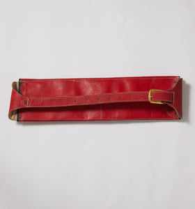Early 1980s Tibetian Leather Belt