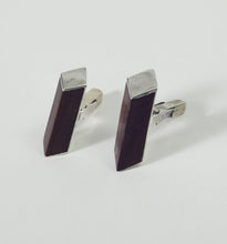 Load image into Gallery viewer, Mid Century Modern Sterling Cufflinks
