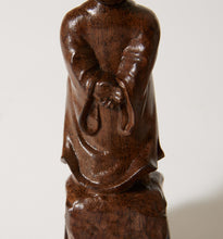 Load image into Gallery viewer, Antique Carved Rosewood Chinese Boys

