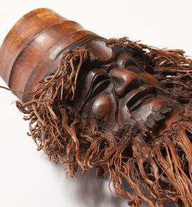Antique Bamboo Root Face